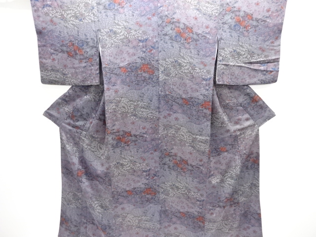 花鳥模様小紋着物